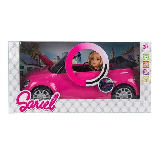 Кукла Sariel с машиной со световыми и звуковыми эффектами, JB700381