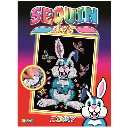 KSG Мозаика из блесток Заяц юниор (1603)