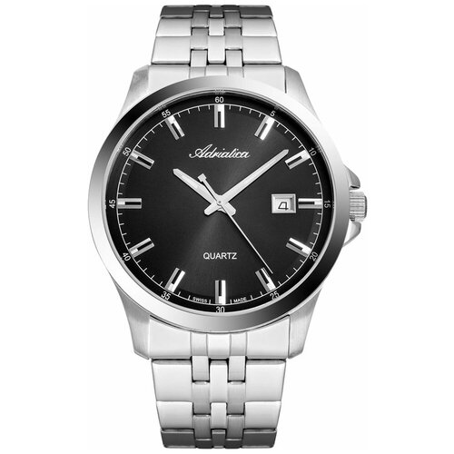 Наручные часы Adriatica A8304.5114Q серебристого цвета