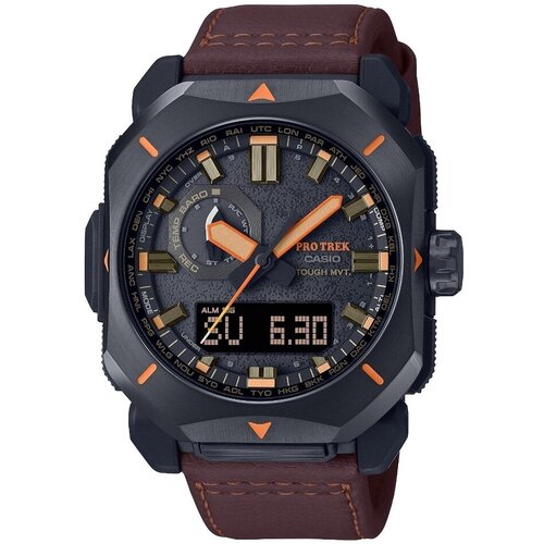 фото Наручные часы casio наручные часы casio protrek prw-6900yl-5, коричневый