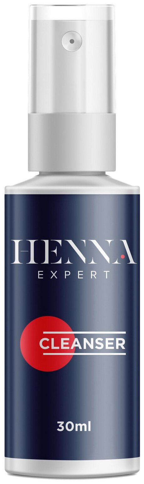 Henna Expert Клинсер (обезжириватель) для бровей без спирта, 30 мл