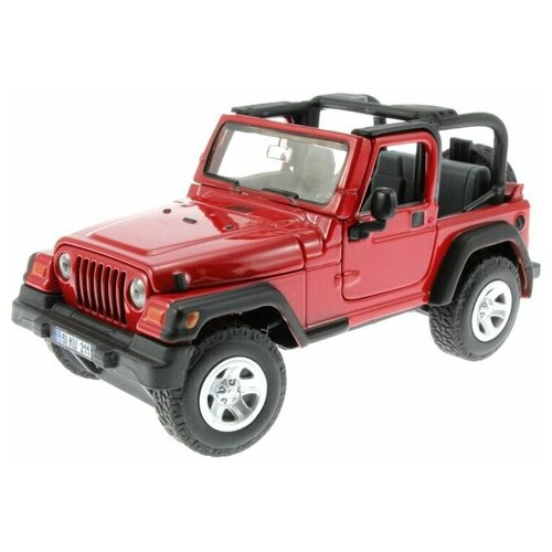 Внедорожник Siku Jeep Wrangler (4870) 1:120, 15.5 см, красный машины siku джип с катером 2543