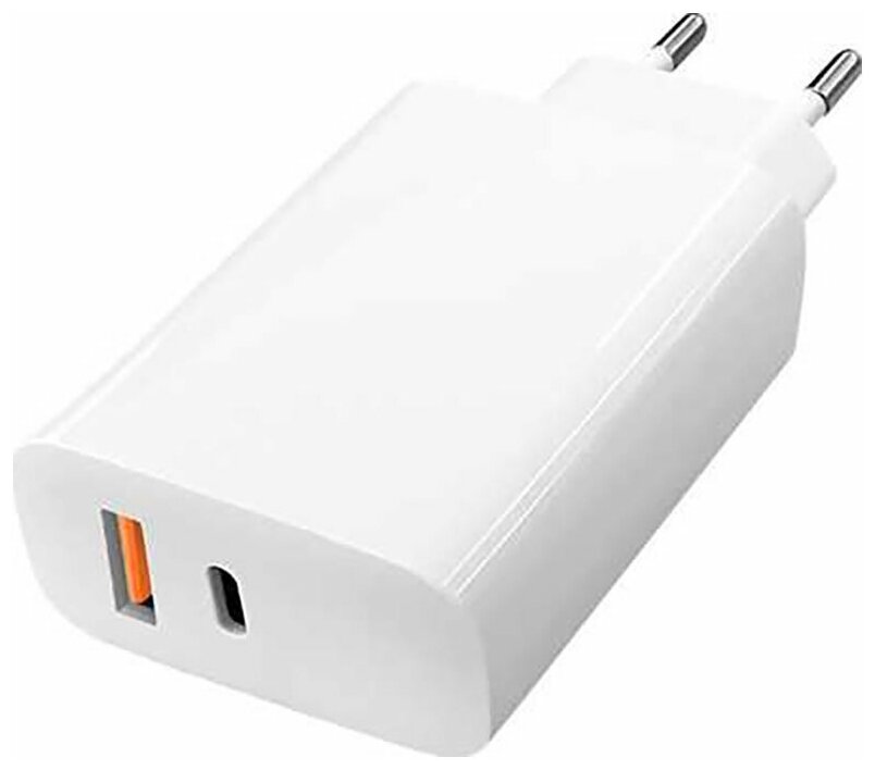 Сетевое ЗУ TFN 2 USB/USB-C PD 20W white б/кабеля