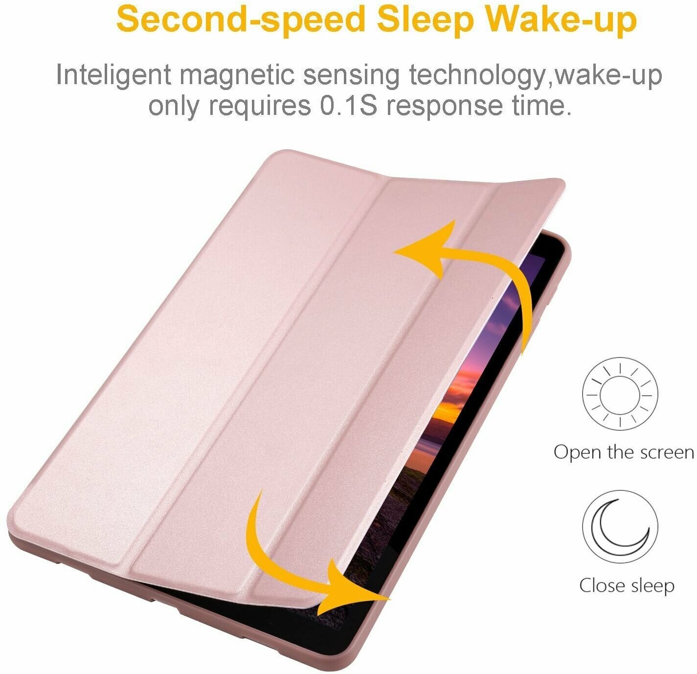 Чехол Samsung Galaxy Tab A2 SM-T590 / SM-T595 10.5" с охлаждением розовый - фотография № 7