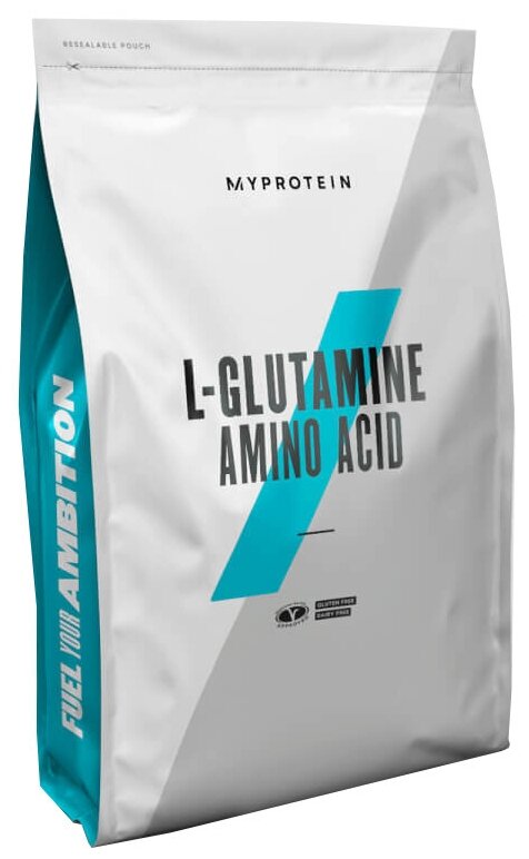 L-глютамин Myprotein, 500 г (Без вкуса) / Аминокислота / Спортивное питание для спортсменов, мужчин и женщин