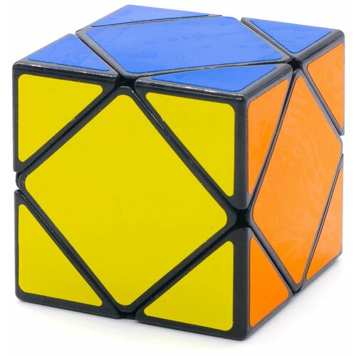 Скьюб Рубика ShengShou Skewb / Черный пластик / Головоломка для подарка головоломка кубик скьюб непропорциональный