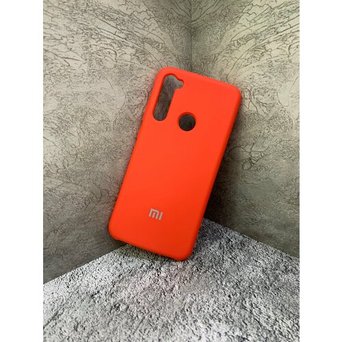 Чехол Silicone Cover для телефона Redmi Note 8 / красный