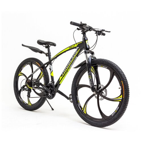 Велосипедвзрослыйлитые-диски3063Черно-желтый 1500000₽