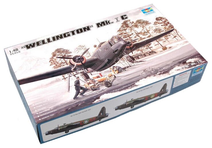 Trumpeter Сборная модель Wellington Mk.I C (1:48)