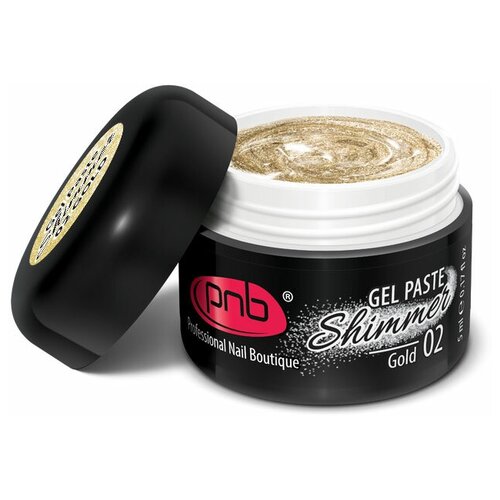 PNB, Гель-паста Шиммер 03 UV/LED Shimmer Gel Paste 03, Beige, 5 мл