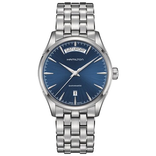 Наручные часы Hamilton Jazzmaster, серебряный, синий наручные часы hamilton jazzmaster h32675140 синий серебряный