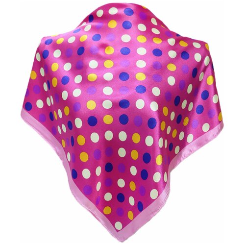 фото Платок crystel eden,58х58 см, синий, фуксия