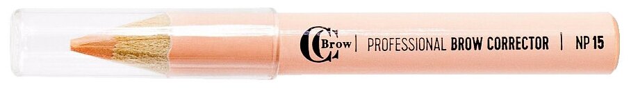 Карандаш консилер для бровей BROW CORRECTOR, розовый, NP15