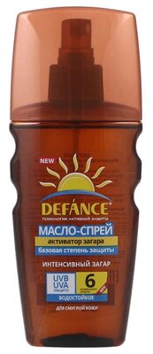 Defance Масло-cпрей для активного загара SPF 6