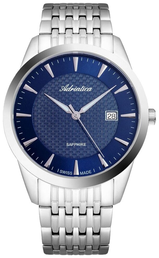 Швейцарские наручные часы Adriatica A1288.5115Q мужские кварцевые