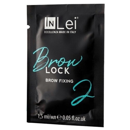 InLei Фиксирующий состав для бровей Brow Lock 2, 1.5 мл