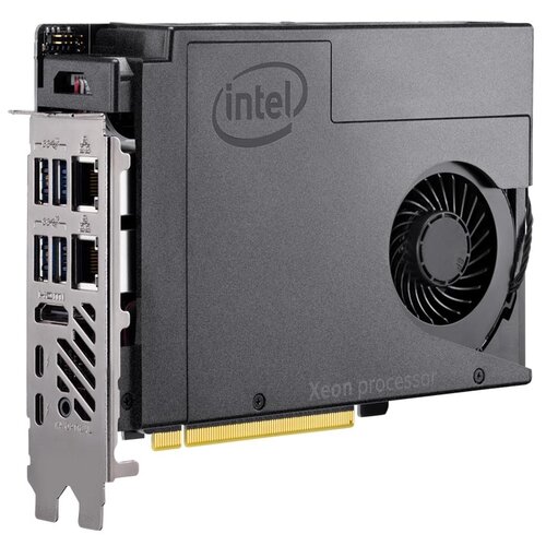 Вычислительный модуль Intel NUC 9 Pro (BKNUC9VXQNB) Intel Xeon E-2286M, Intel HD Graphics 630, ОС не установлена, черный