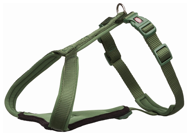 Trixie Шлейка Premium Y-harness, L: 75–95 см/25 мм, королевский синий - фото №1
