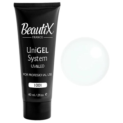 Beautix гель UniGel System для моделирования, 60 мл, 1001