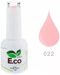 E.co nails Базовое покрытие BB-base Gel, 022, 10 мл