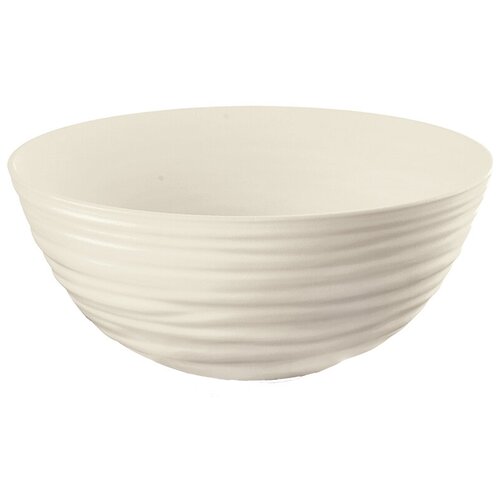 фото Миска tierra 25 см молочно-белая guzzini