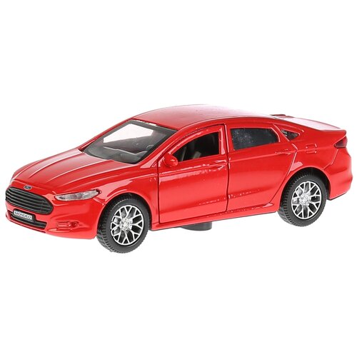 Легковой автомобиль ТЕХНОПАРК Ford Mondeo (MONDEO-GD/GY/RD) 1:32, 12 см, красный легковой автомобиль технопарк ford mondeo mondeo t 1 32 12 см желтый