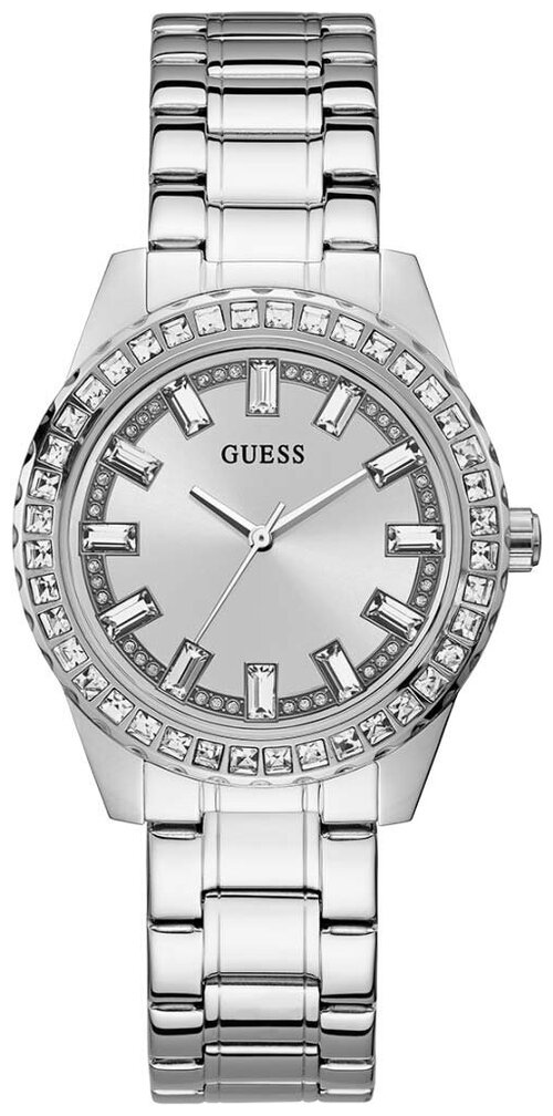 Наручные часы GUESS Dress GW0111L1, серебряный