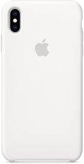 Чехол силиконовый Apple iPhone Xs Max Silicone Case White (Белый) MRWF2ZM/A