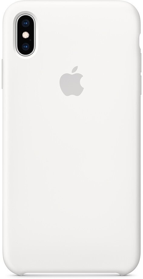 Чехол силиконовый Apple iPhone Xs Max Silicone Case White (Белый) MRWF2ZM/A