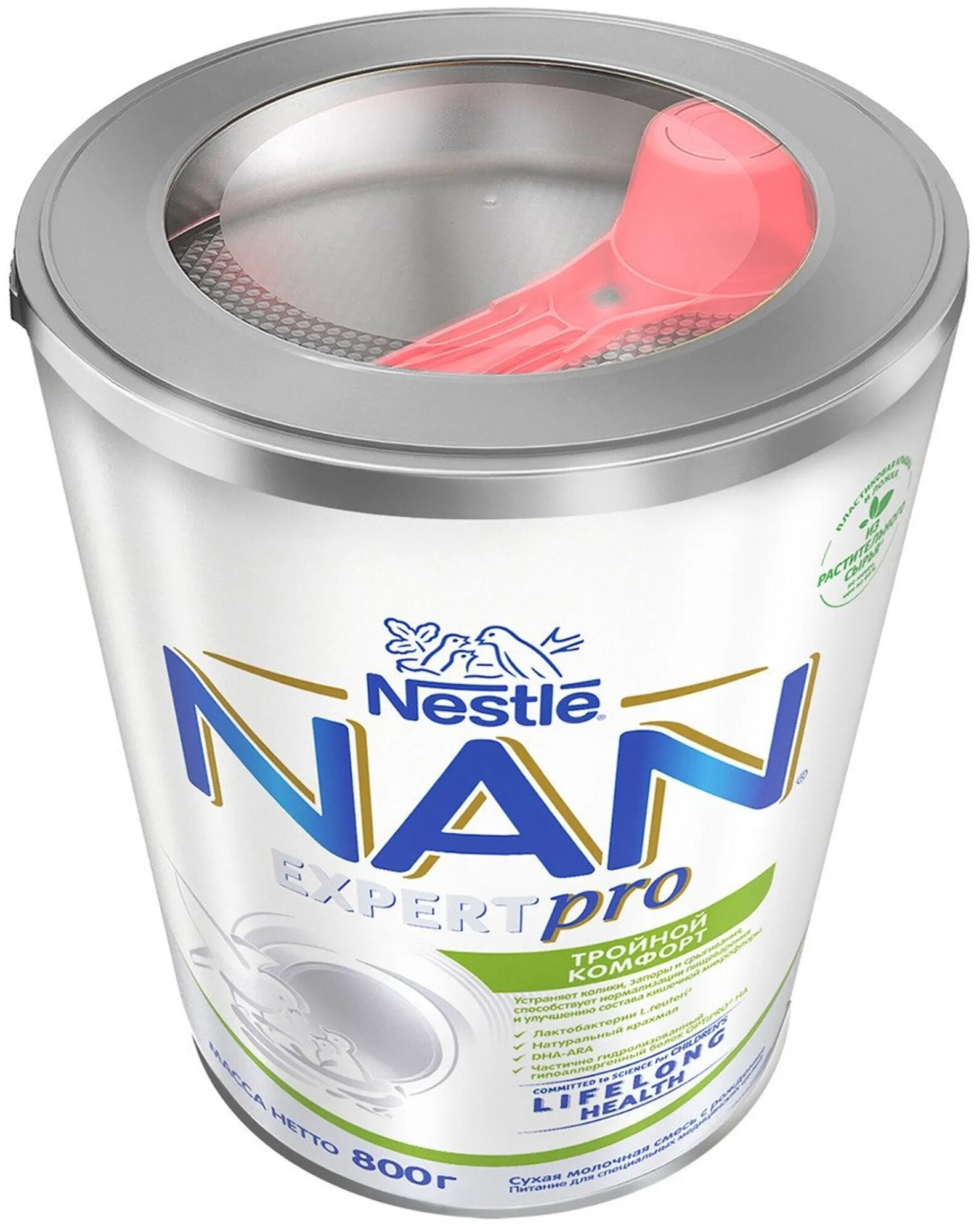 Смесь Nestle NAN молочная сухая Тройной комфорт 400 г NAN (Nestle) - фото №6