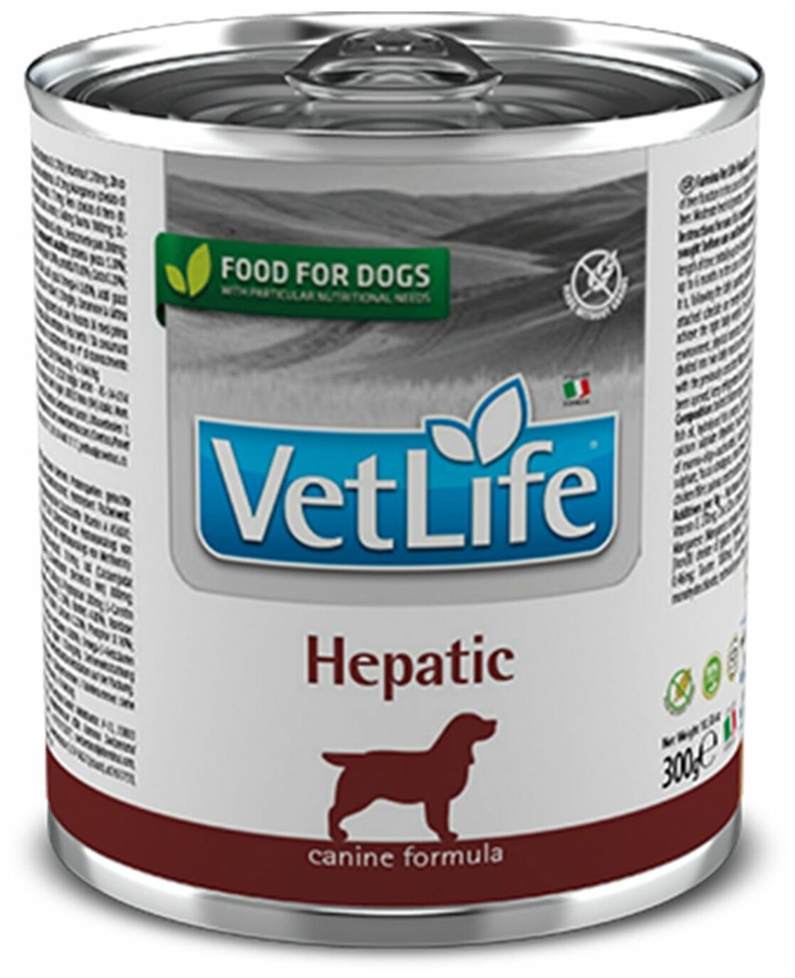 FARMINA VET LIFE CANIN HEPATIC для взрослых собак при заболеваниях печени (300 гр)