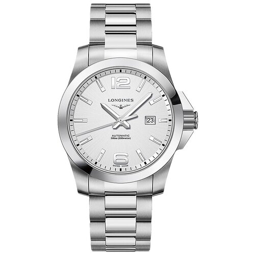 фото Наручные часы longines l3.778.4.76.6, серебряный