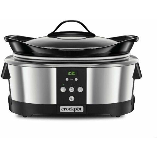 CrockPot 5,7 л цифровая мультиварка, керамическая чаша / SCCPBPP605-I-DIM