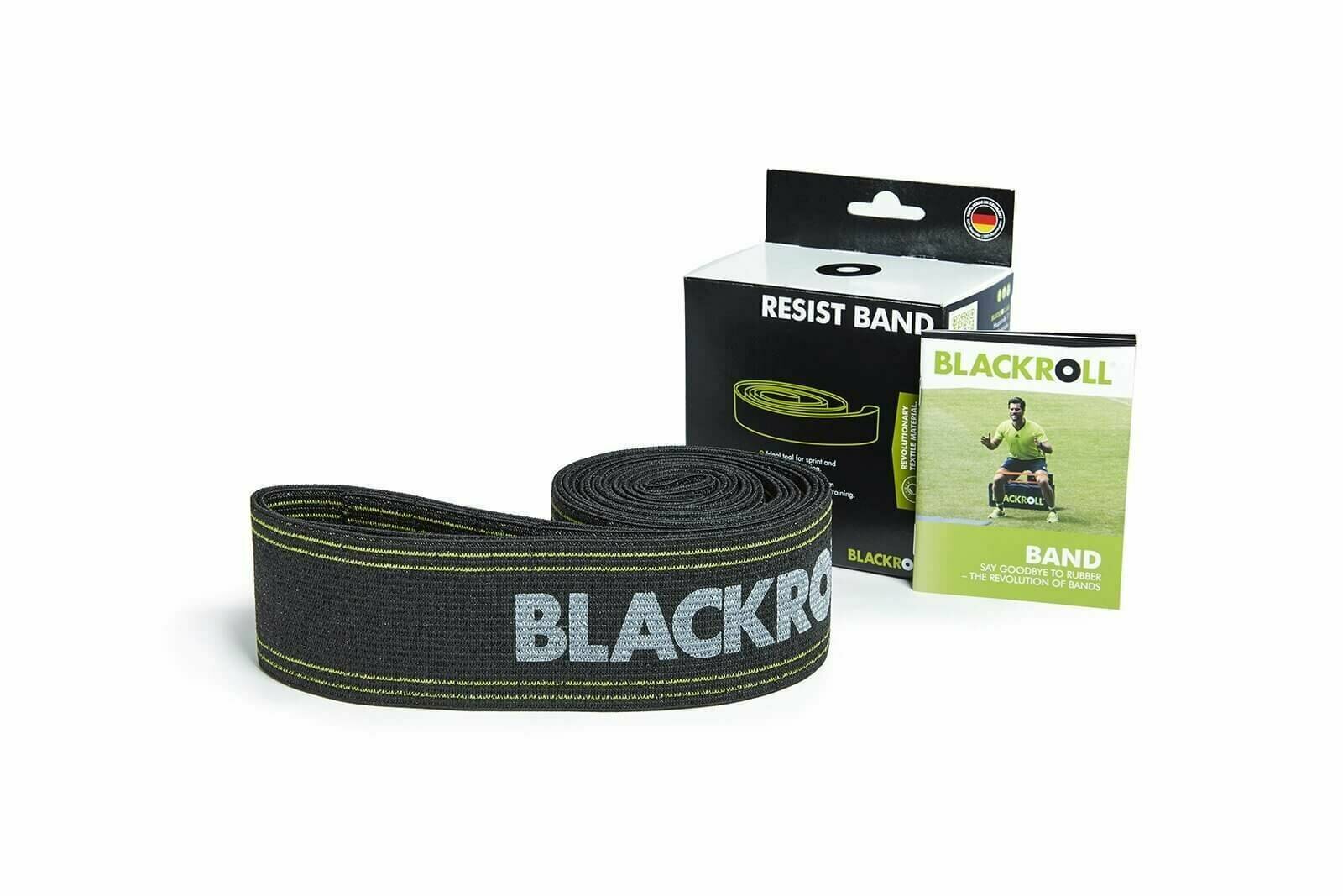 Эспандер-лента текстильная Blackroll RESIST BAND 190 см (сверхтяжелое сопротивление)