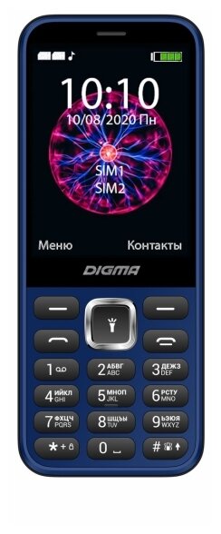 Мобильный телефон Digma Linx C281 синий (lt2067pm)