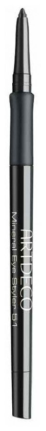 ARTDECO Карандаш для глаз минеральный Mineral Eye Styler, оттенок 51 - mineral black