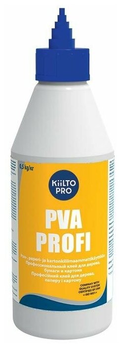 Профессиональный клей для дерева Kiilto PVA Profi 05 кг.