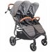 Прогулочная коляска для двойни Valco Baby Snap Duo Trend, Charcoal