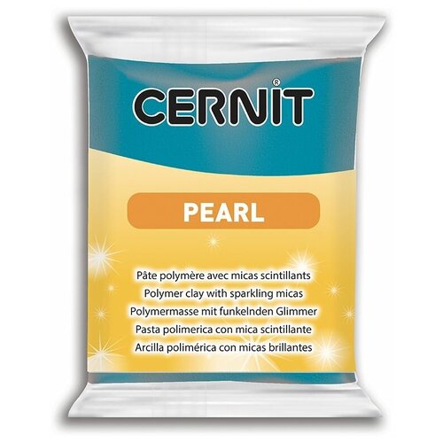 Пластика полимерная запекаемая 'Cernit PEARL', 56 г (100 черный)