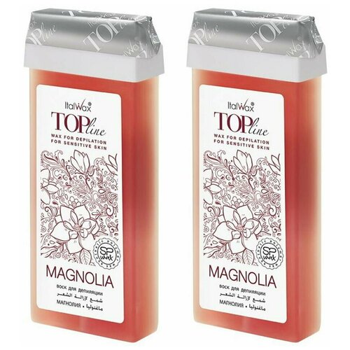 Воск в картридже Магнолия ITALWAX Top Line Magnolia, 100 мл (комплект из 2 штук)