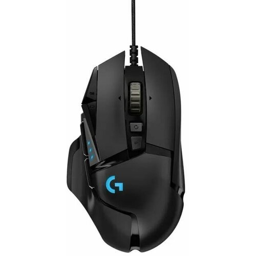 Игровая мышь проводная Logitech G502 HERO черный Товар уцененный 773300₽