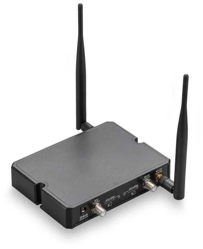 Роутер Kroks Rt-Cse DS m4 с 4G модемом LTE cat.4 две SIM-карты до 150 Мбит/с F-female
