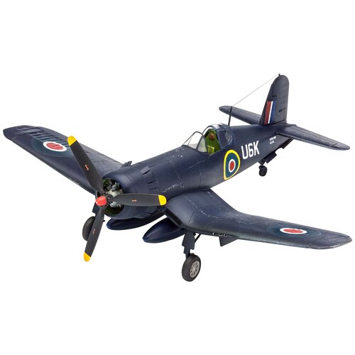 Revell Model Set F4U-1B Corsair Royal Navy (63917) 1:72 американский морской f4u 4 corsair figther самолет 1 72 военный самолет 25 см модель сплав авиация коллекционный миниатюрный сувенирный орнамент