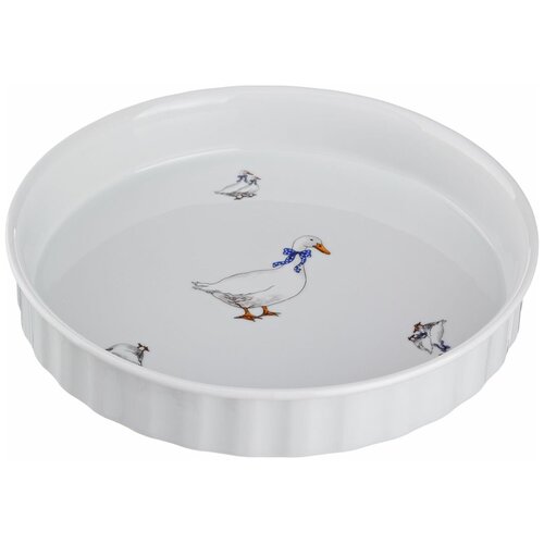 блюдо для запекания гуси диаметр 26 см высота 4,5 см