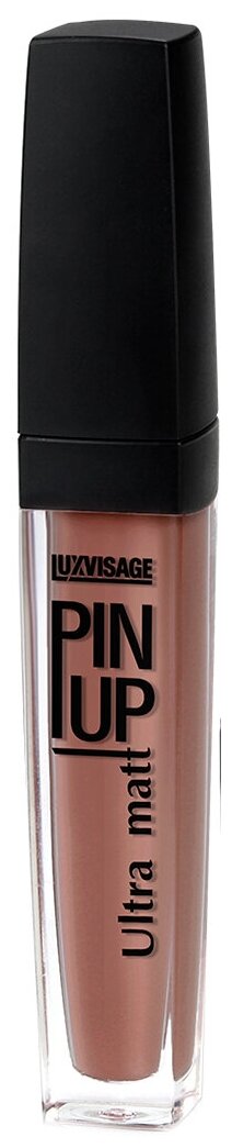 LUXVISAGE Блеск для губ Pin-Up Ultra Matt матовый, 39-Beige Nude