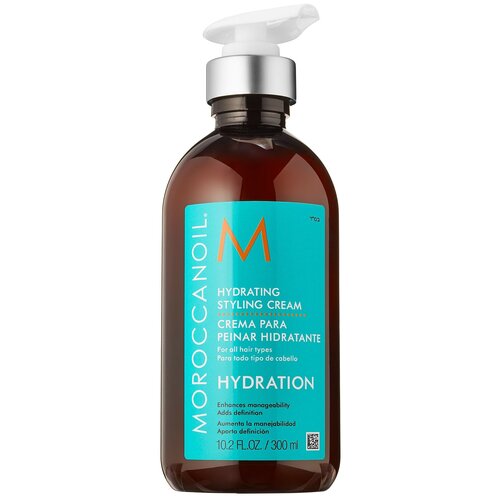 Moroccanoil крем Hydrating Styling, слабая фиксация, 300 мл moroccanoil набор для укладки и стайлинга масло для всех типов 100мл щетка лопатка