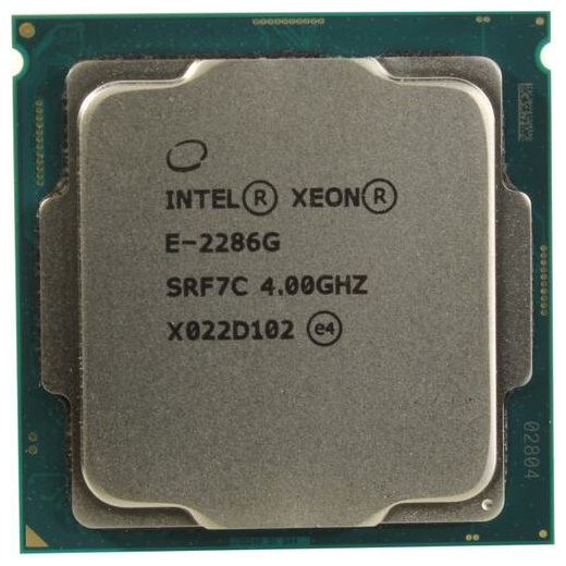 Процессор Intel Xeon E 2286G CM8068404173706SRF7C/(4GHz) сокет 1151 L3 кэш 12MB/OEM