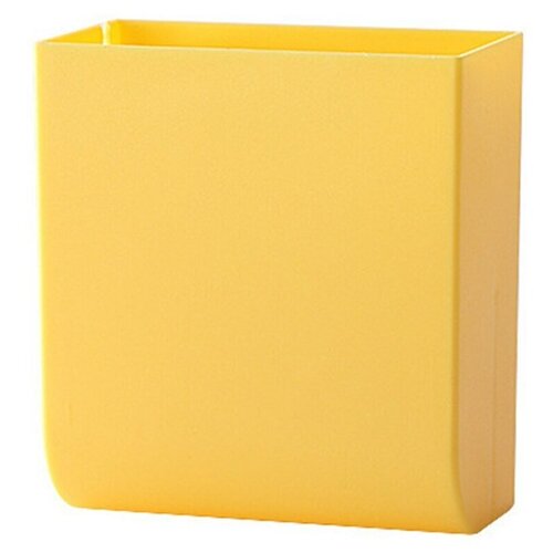 Органайзер настенный для телефона, проводов, пульта, мелочей, Настенный держатель для мелочей HARVEX, желтый