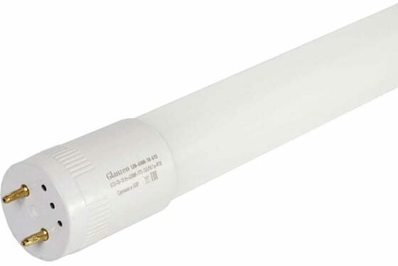 GLANZEN Светодиодная линейная лампа T8 0.6 м LED-6500-10-G13 КА-00008630