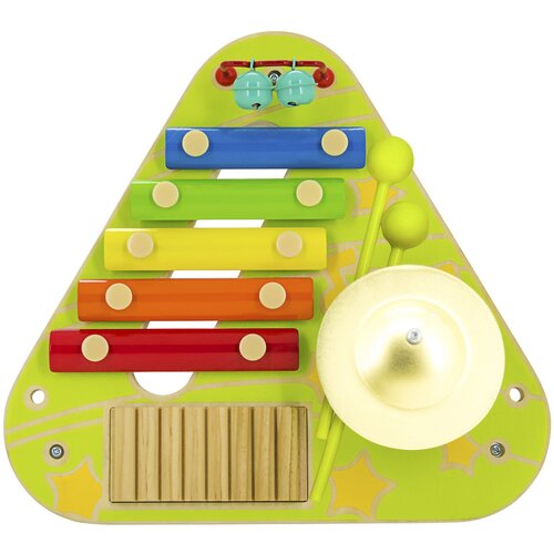 Интерактивная развивающая игрушка Lucy & Leo Музыкальный, зеленый/желтый/голубой/оранжевый/красный